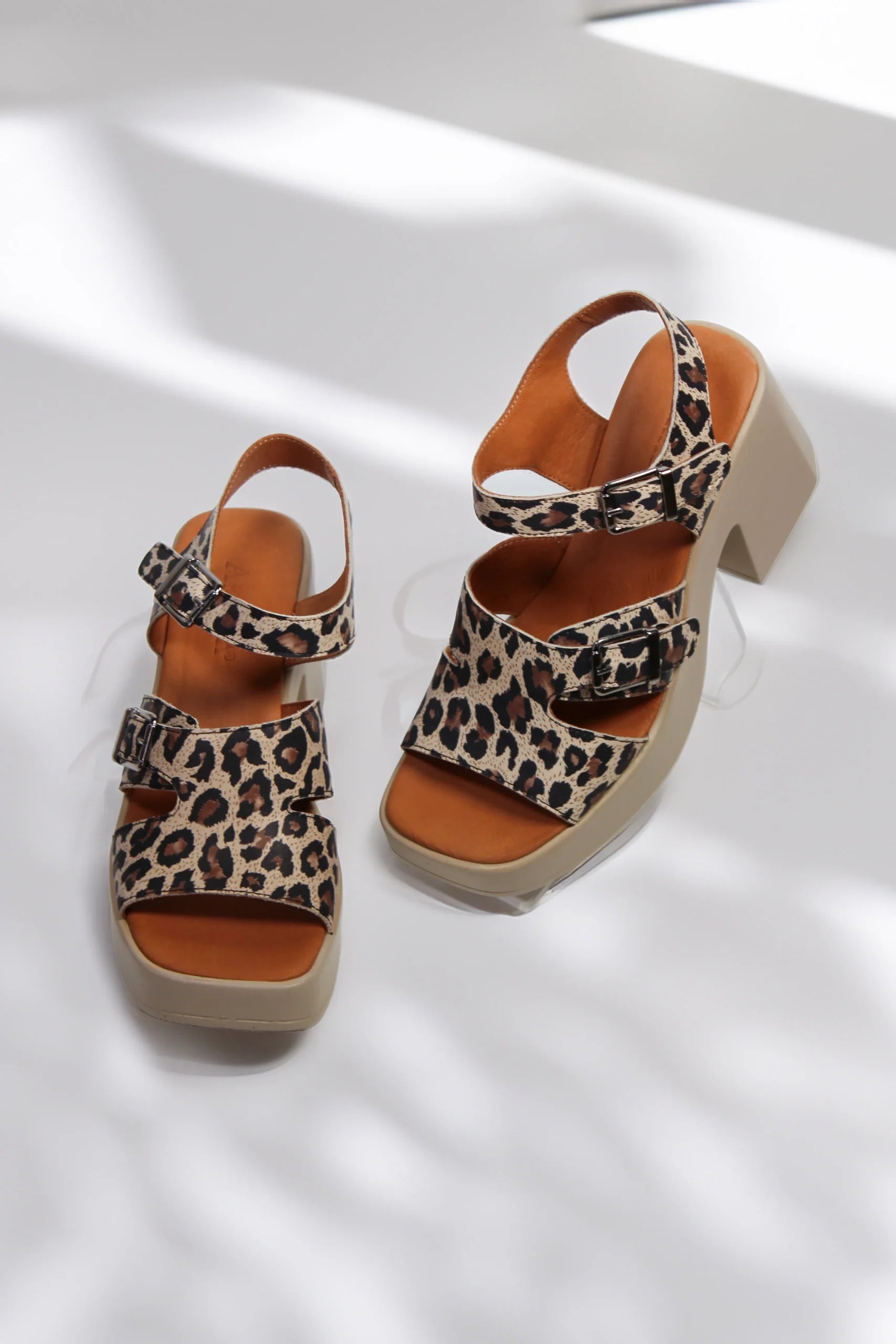 Sandale piele naturala Bruma Leopard image 3