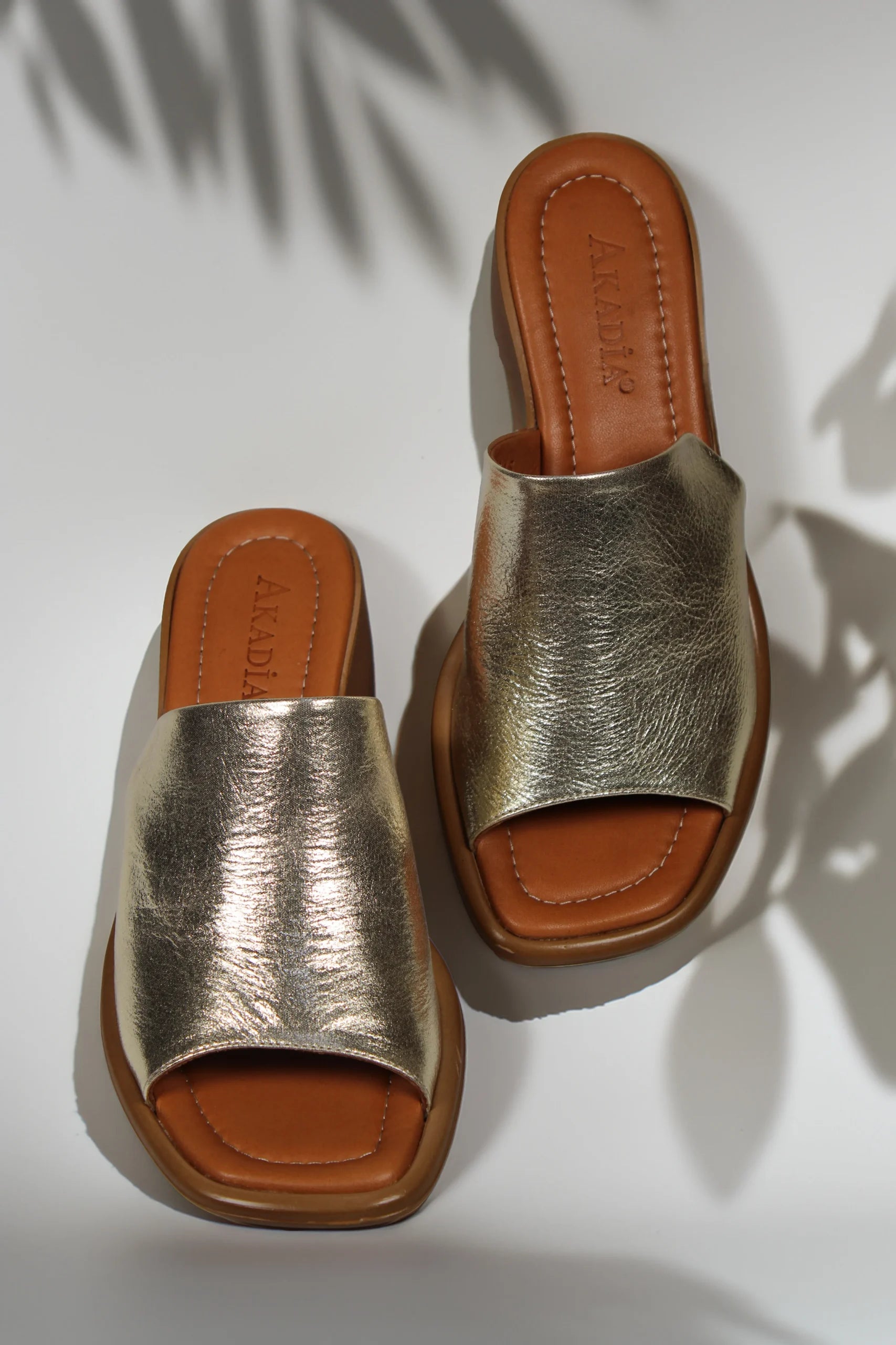 Sandale piele naturala Viva Gold image 2