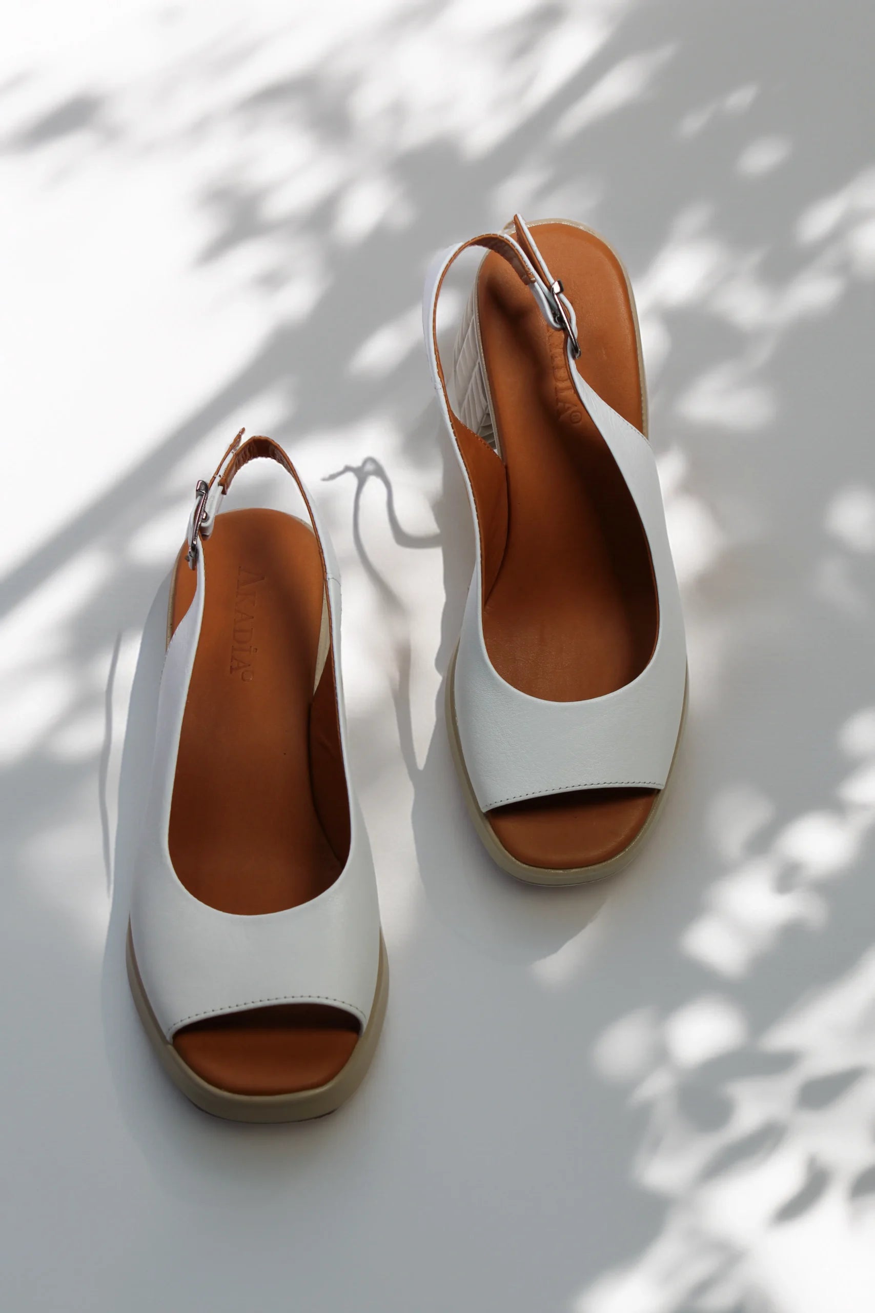 Sandale piele naturala Azura Alba image 2