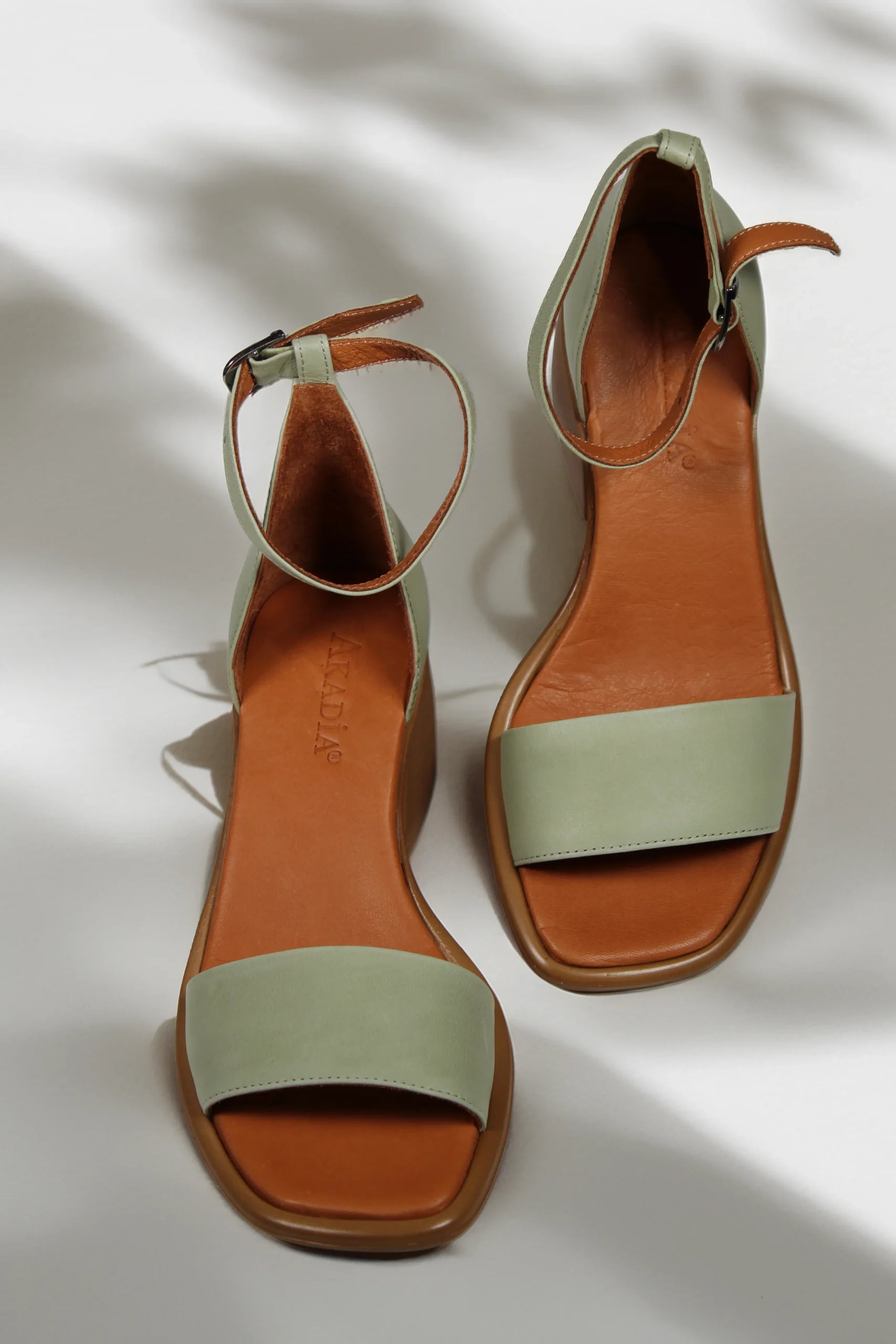 Sandale piele naturala Brisa Avocado image 2