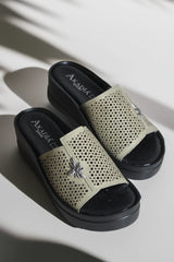 Papuci piele naturala Bosphorus 3 Verde