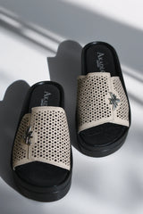 Papuci piele naturala Bosphorus 3 Bej