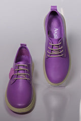 Pantofi piele naturala Colin Mov image 2