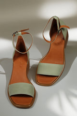 Sandale piele naturala Brisa Avocado image 1