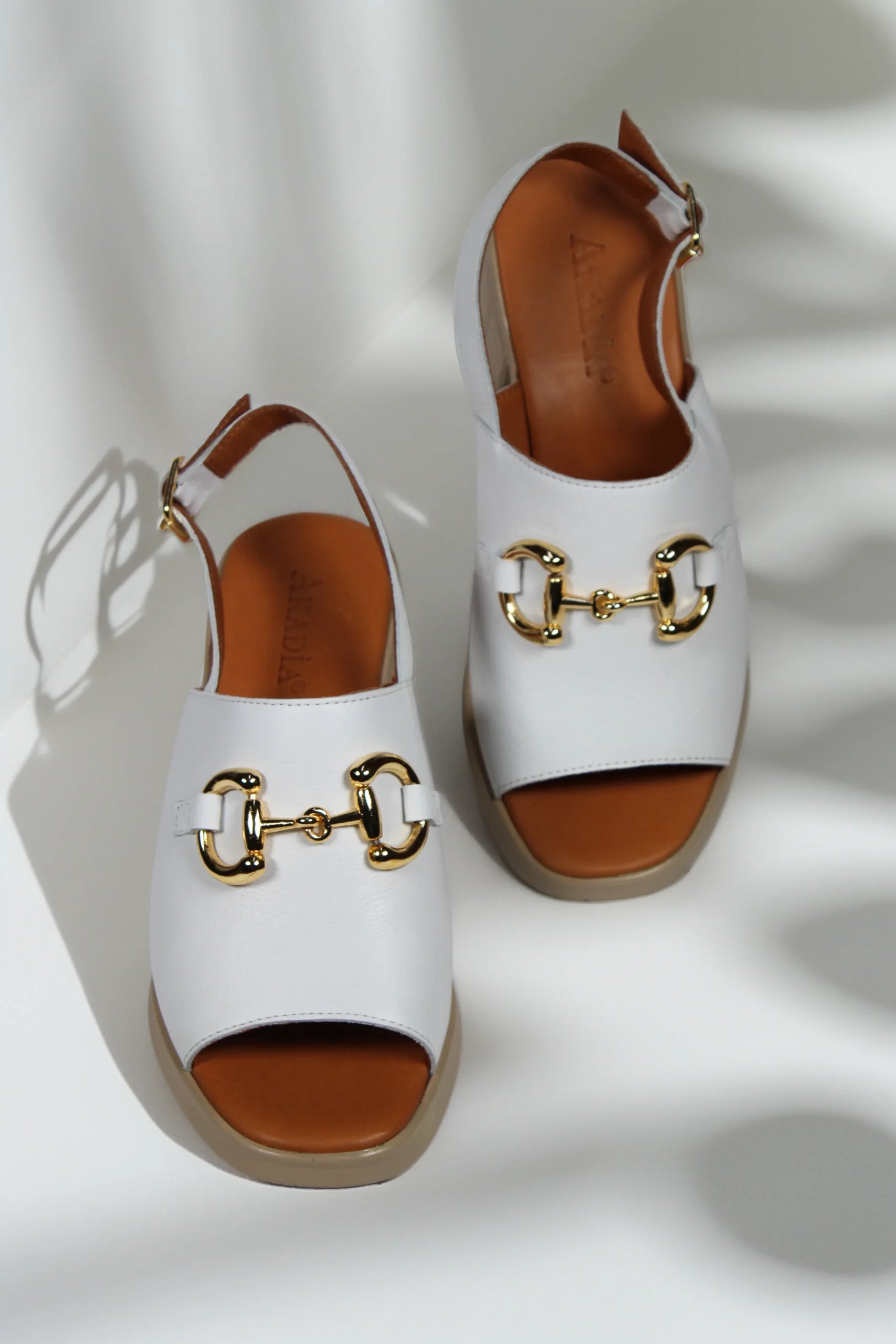 Sandale piele naturala Ventus Alb image 2