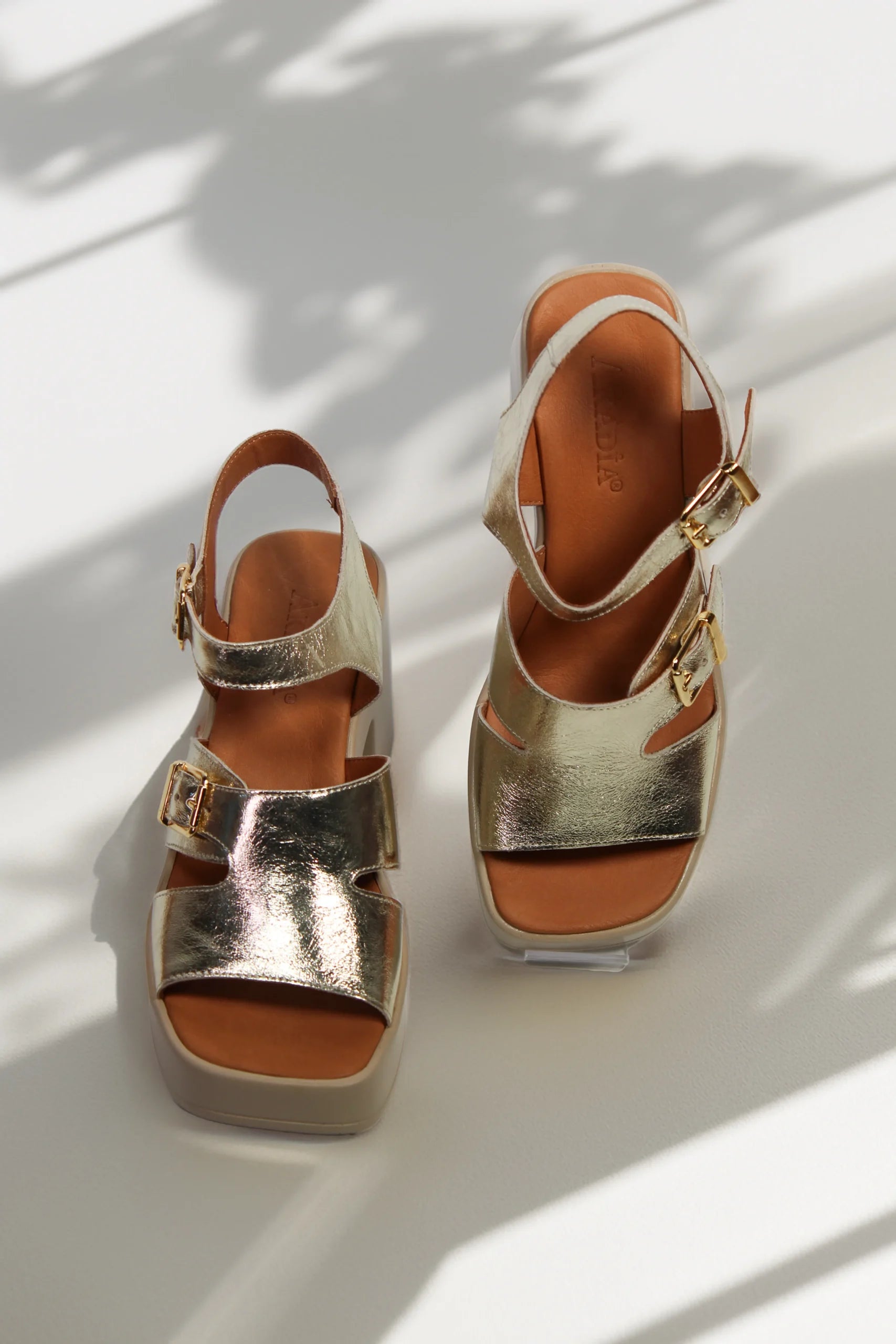 Sandale piele naturala Bruma Gold image 2