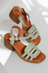 Sandale piele naturala Caleta Verde image 1