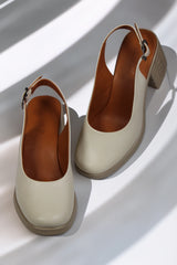 Sandale piele naturala Soleo Bej image 1