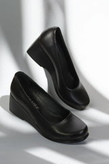 Pantofi piele naturala Dafne Negru image 0