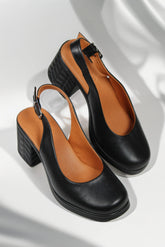 Sandale piele naturala Soleo Neagra image 0