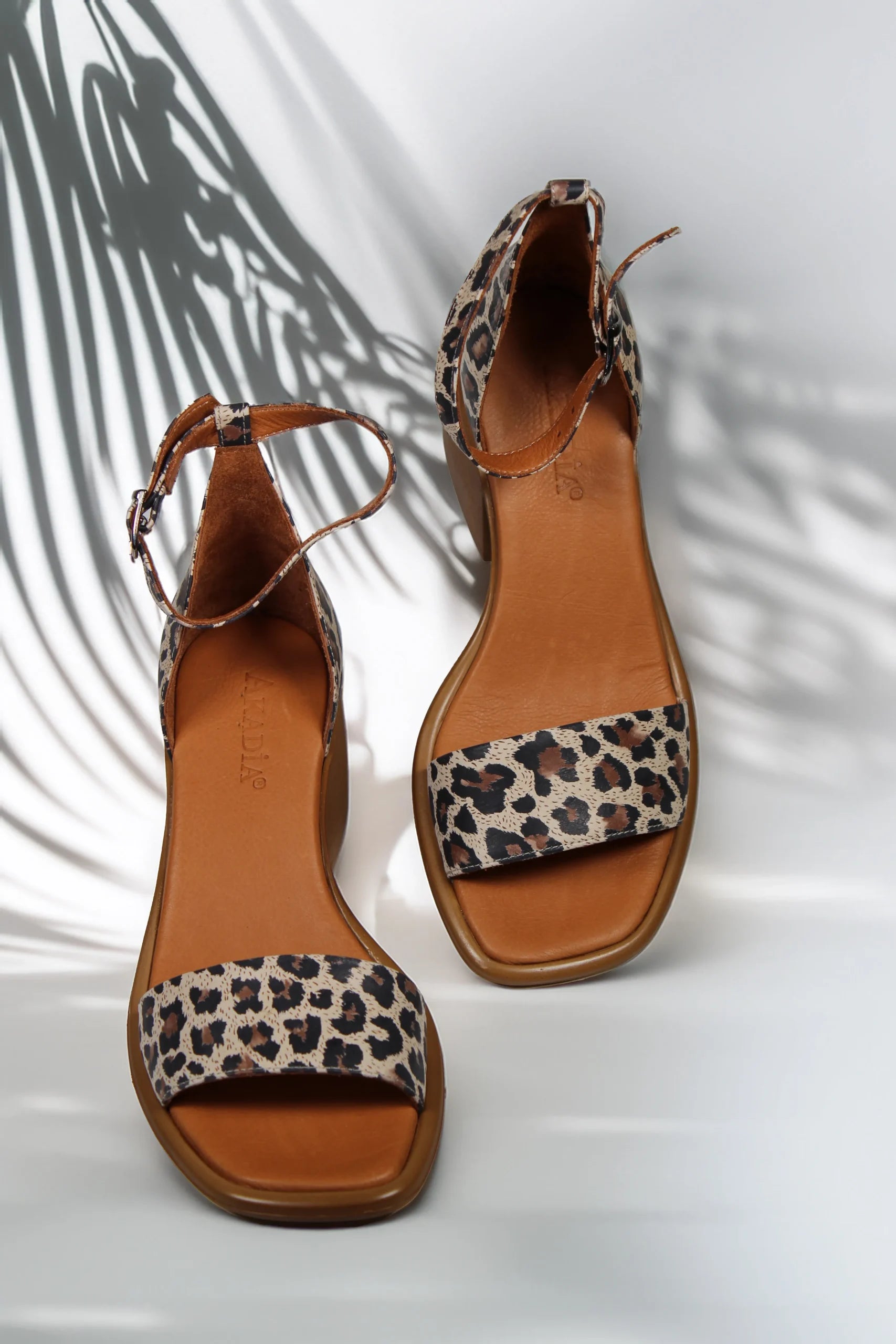 Sandale piele naturala Brisa Leopard image 2
