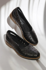 Balerini piele naturala Cariba Neagra image 0