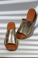 Sandale piele naturala Viva Gold image 1