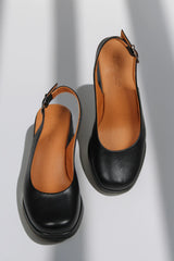 Sandale piele naturala Soleo Neagra image 2