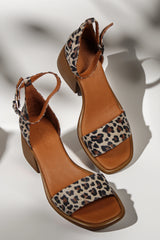 Sandale piele naturala Brisa Leopard image 0