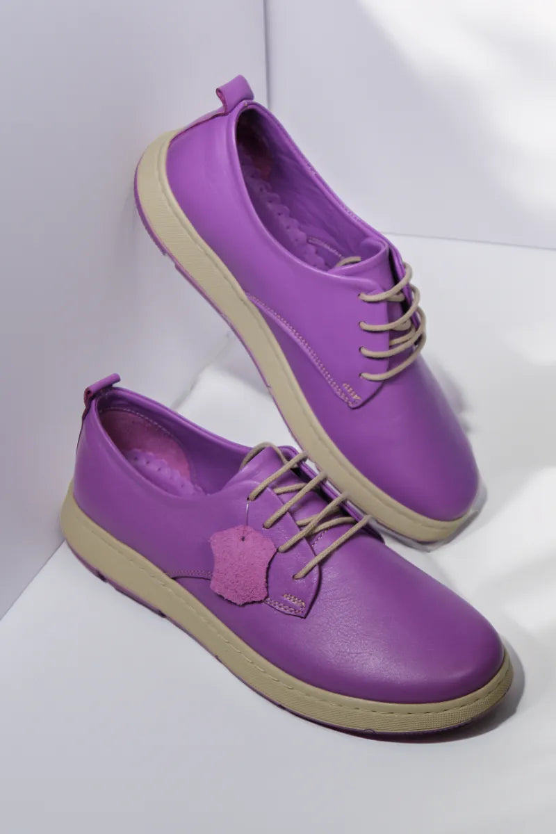 Pantofi piele naturala Colin Mov image 0