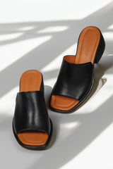 Sandale piele naturala Viva Neagra image 1