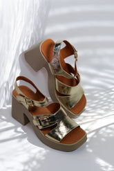 Sandale piele naturala Bruma Gold image 0