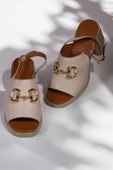 Sandale piele naturala Ventus Pudra image 1