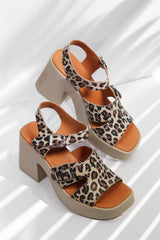 Sandale piele naturala Bruma Leopard image 0