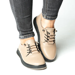 Pantofi casual dama eleganta piele naturala Solaris Vision 2025