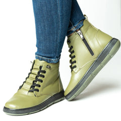 Ghete piele naturala Helsinki Green