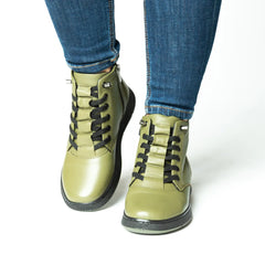Ghete piele naturala Helsinki Green