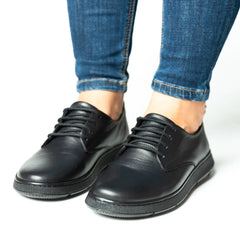 Pantofi casual dama eleganta piele naturala Colin Negru 2025