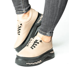 Pantofi casual dama eleganta piele naturala Warsaw Vision