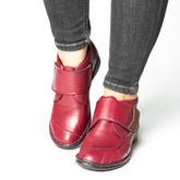 Ghete piele naturala Bordo Pellaro