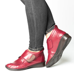 Ghete piele naturala Bordo Pellaro