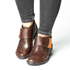 Ghete piele naturala Brown Pellaro