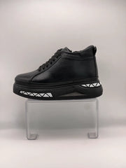 Ghete piele naturala Dare Black