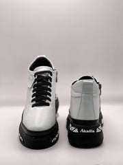 Ghete piele naturala Dare White