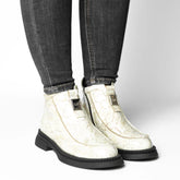 Ghete piele naturala Birmingham Vision