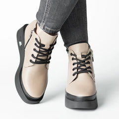 Ghete piele naturala Camora Vision