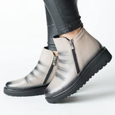 Ghete piele naturala Vellaro Vision