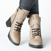 Botine piele naturala Dalmatian Vision