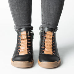 Ghete piele naturala Oslo Black