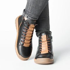 Ghete piele naturala Oslo Black