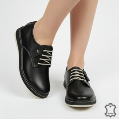 Pantofi piele naturala Colin Black