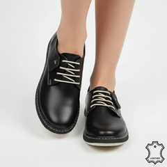 Pantofi piele naturala Colin Black