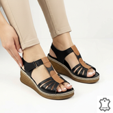 Sandale piele naturala Bratislava Black