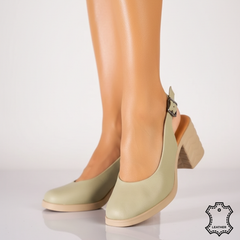 Sandale piele naturala Soleo Green