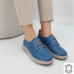 Pantofi piele naturala Colin JeansBlue