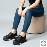 Pantofi piele naturala Athens Black