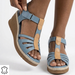 Sandale piele naturala Bratislava JeansBlue