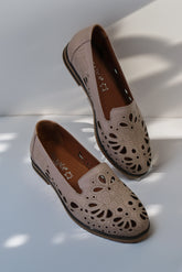 Balerini de dama piele naturala Amarilla 3 Roz Pudra