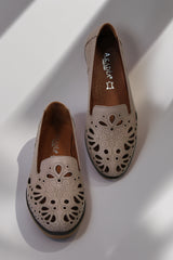 Balerini de dama piele naturala Amarilla 3 Roz Pudra