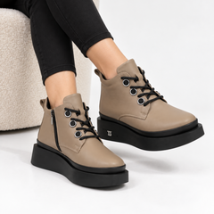 Ghete piele naturala Nuts Vision